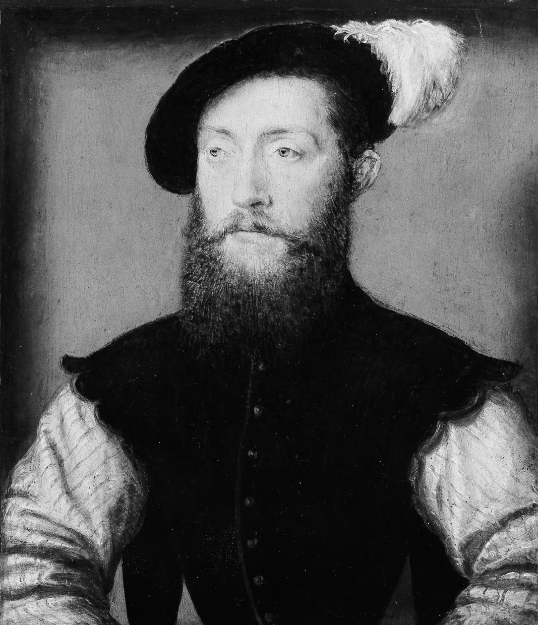 Charles de Cossé 1506-1563, hrabě z Brissacu. od Corneille de Lyon