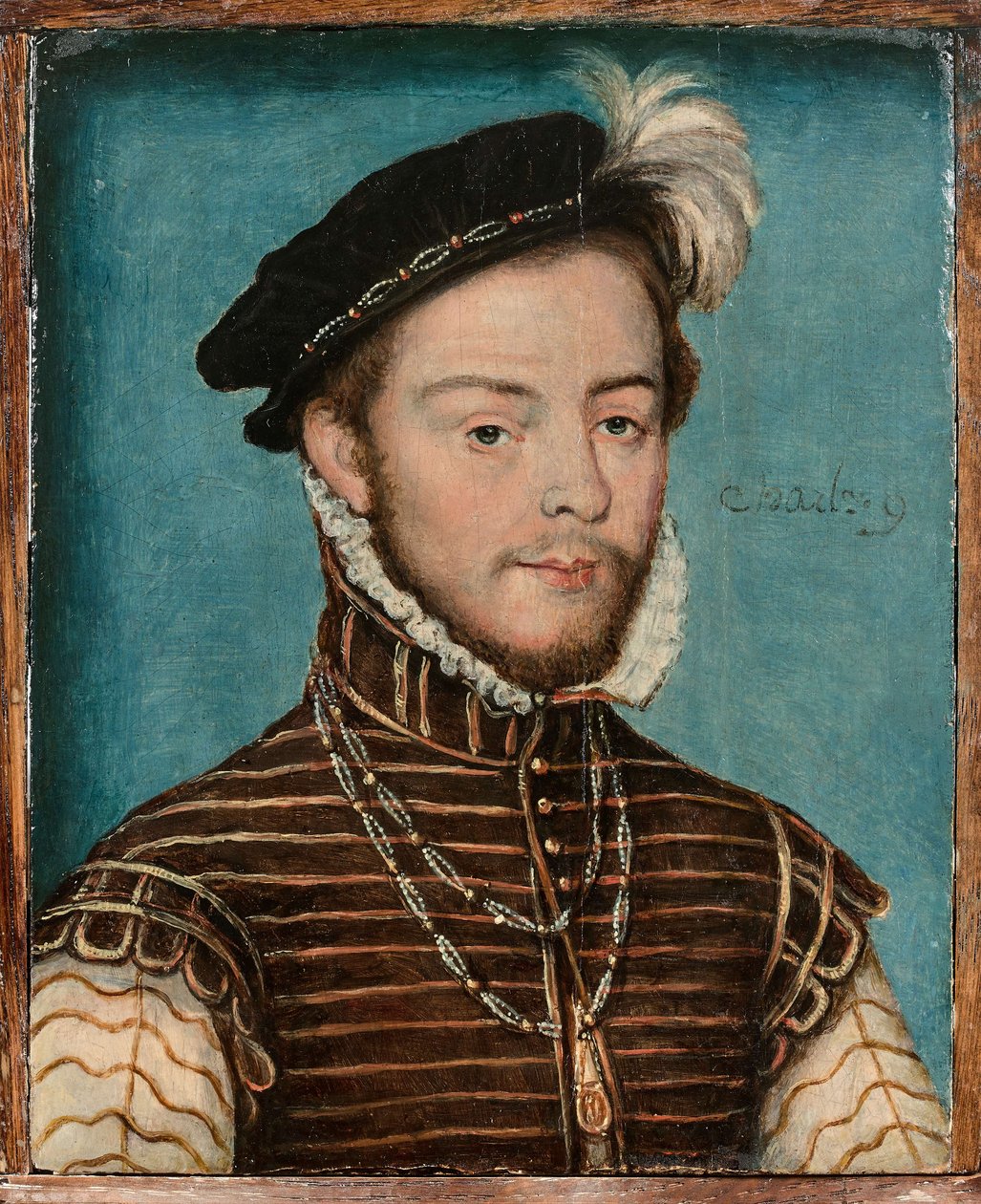 Francouzsky: Portrait de Jacques de Savoie, duc de Nemours od Corneille de Lyon