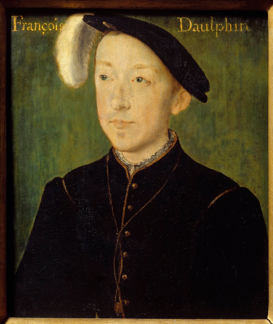 Portrét Karla Francouzského, vévody z Orleansu (1522-1545) (snad 3. syn Františka I.) Dřevomalba od Corneille De Lyon (Corneille de The Hague) (1500/1510-1574) 16. století ne. 0,16x0,13 m Bayonne, Musee Bonnat od Corneille de Lyon