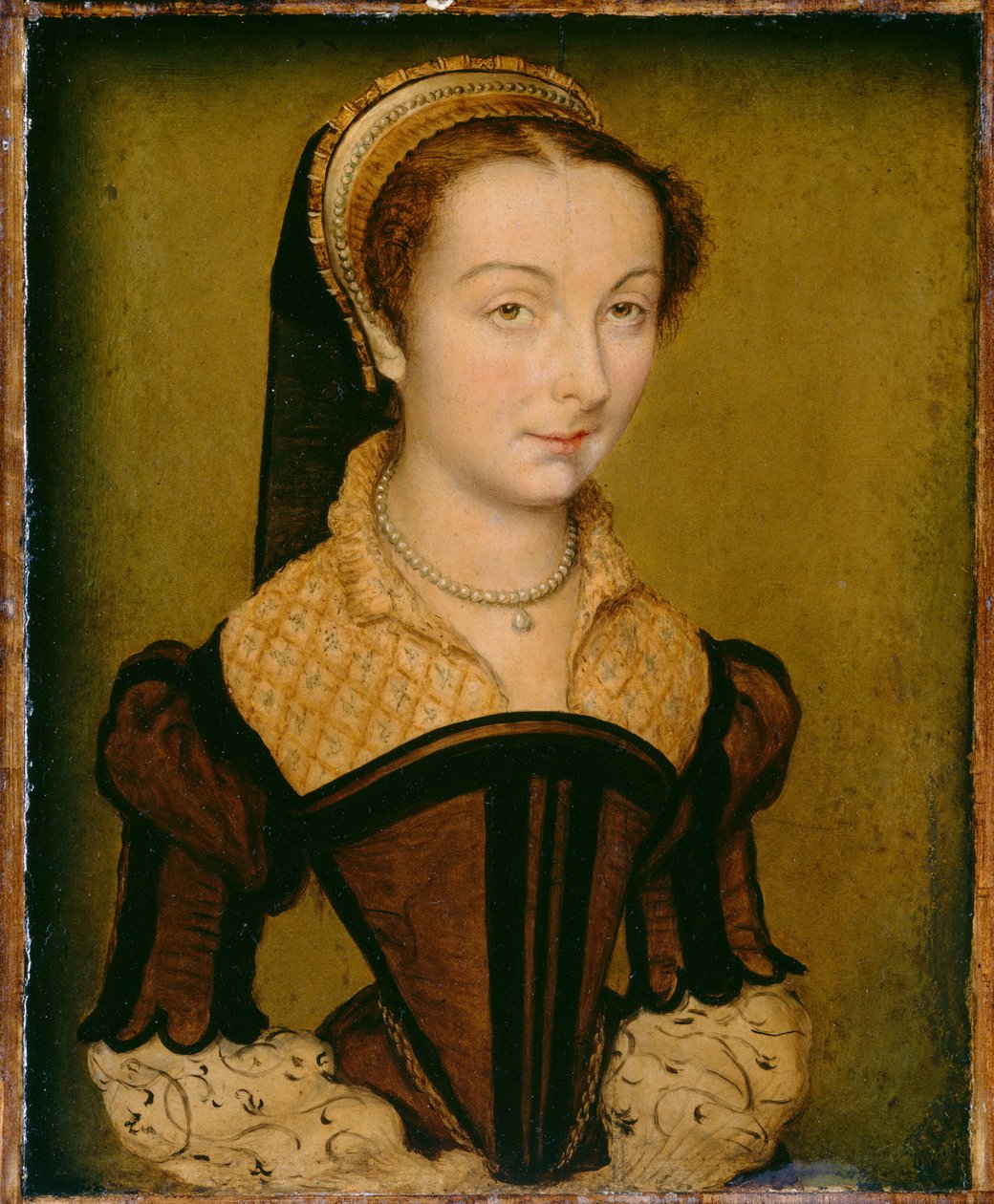 Portrét Louise de Halluin, paní z Cipierre, c. 1555. od Corneille de Lyon