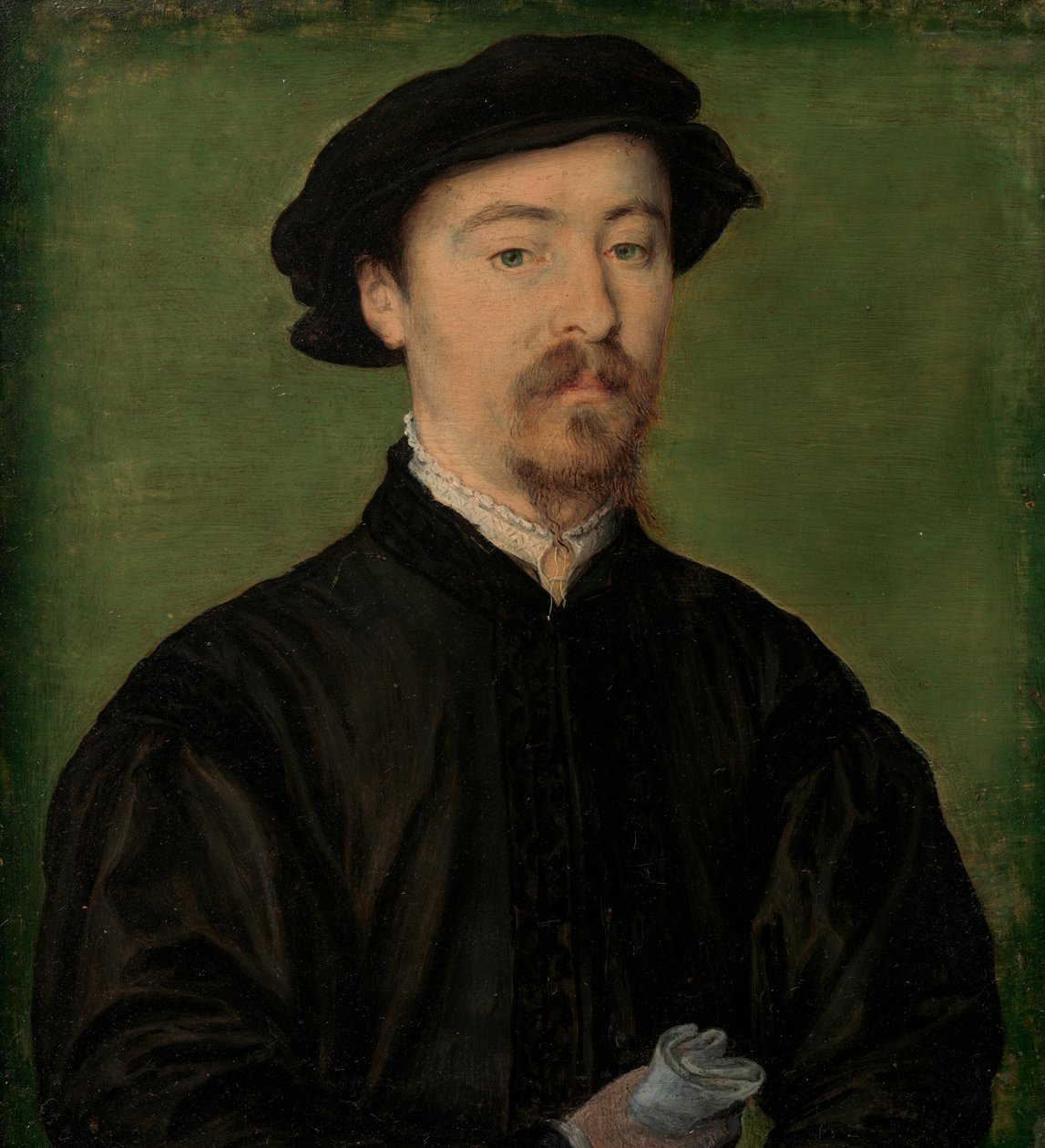 Portrét muže s rukavicemi, 1540-45. od Corneille de Lyon