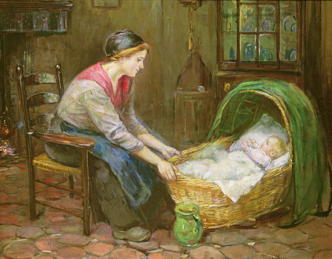 Matka a dítě od Cornelis C. Zwaan