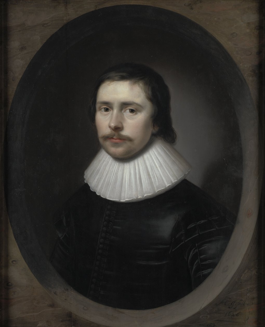 Portrét Edwarda Hyda od Cornelis Janssens van Ceulen