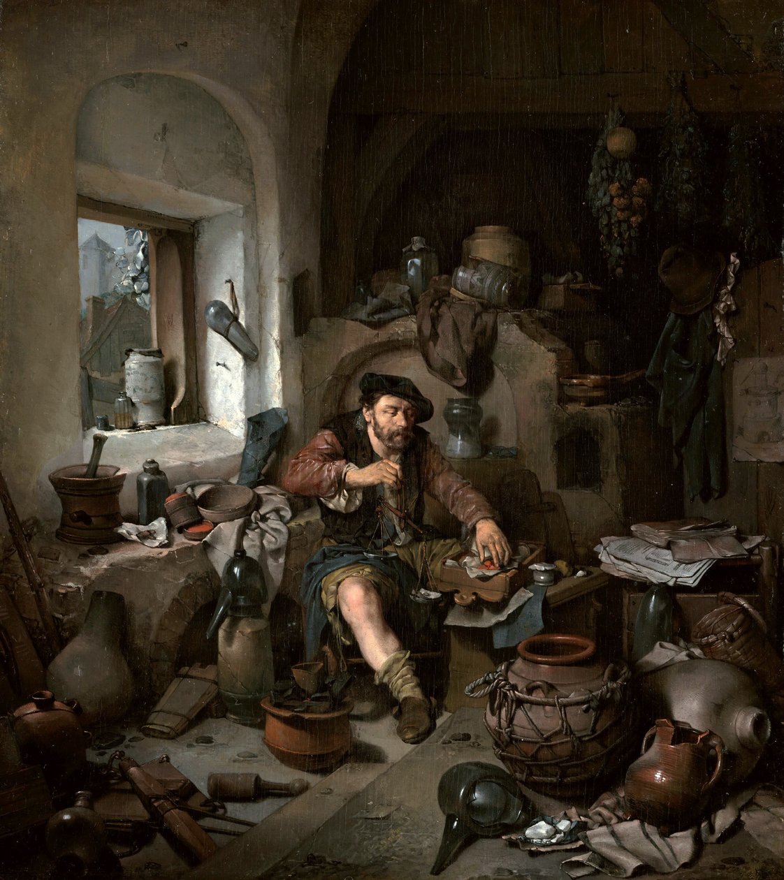 Alchymista od Cornelis Pietersz Bega