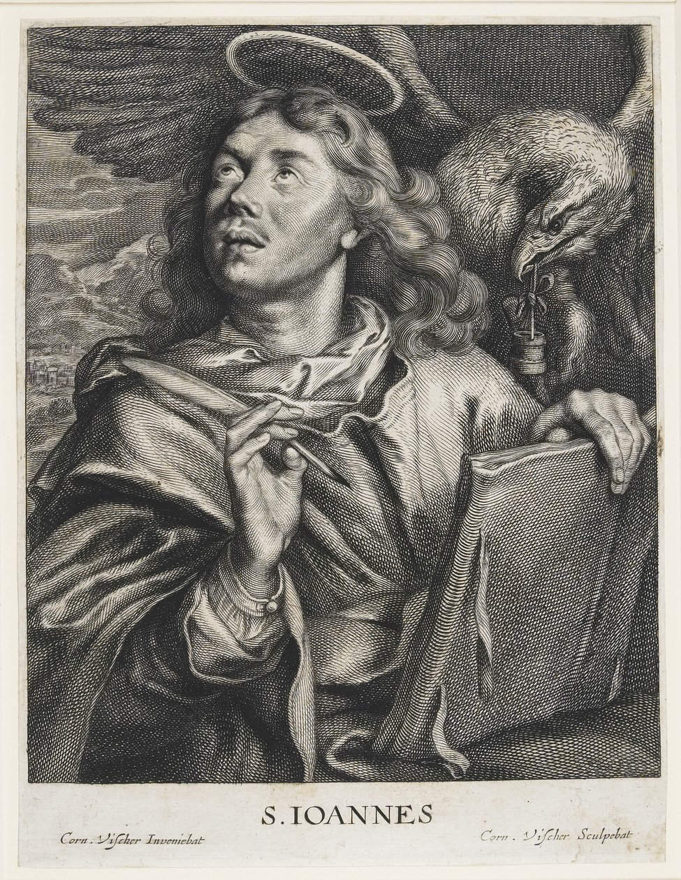 Svatý Jan od Cornelis Visscher