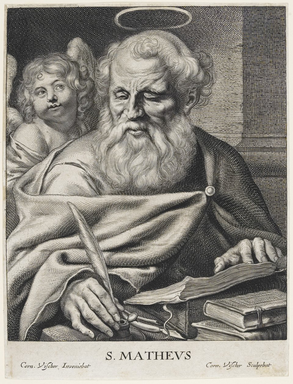 Svatý Matěj od Cornelis Visscher