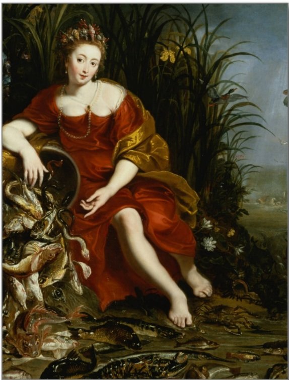 Alegorie vody od Cornelis de Vos
