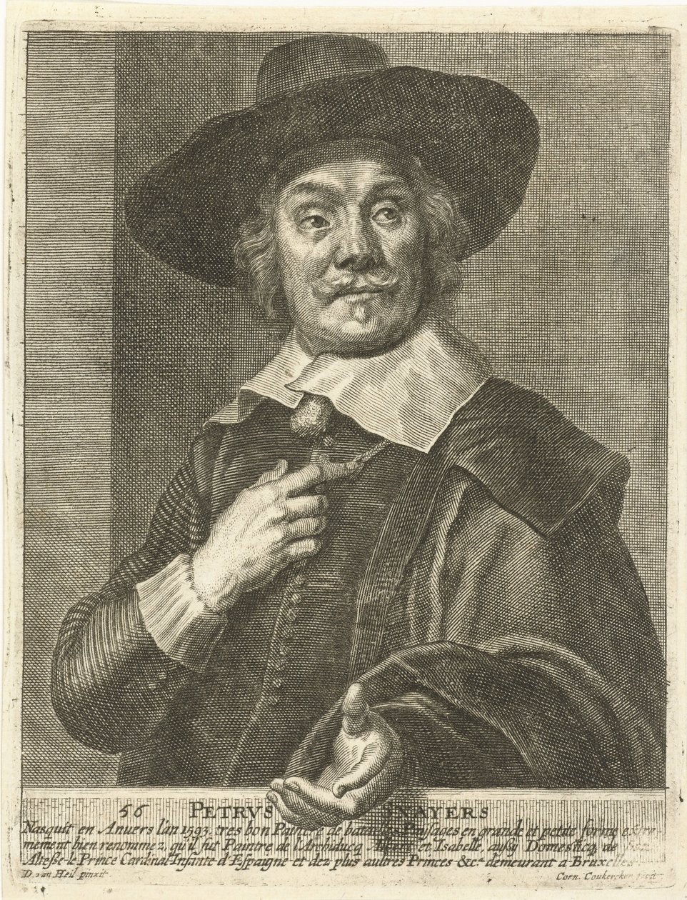 Portrét Pietera Snayerse od Cornelius van Caukercken
