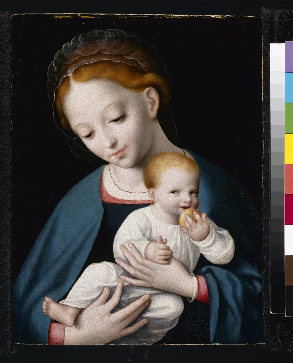Panna a dítě od Cornelis van Cleve