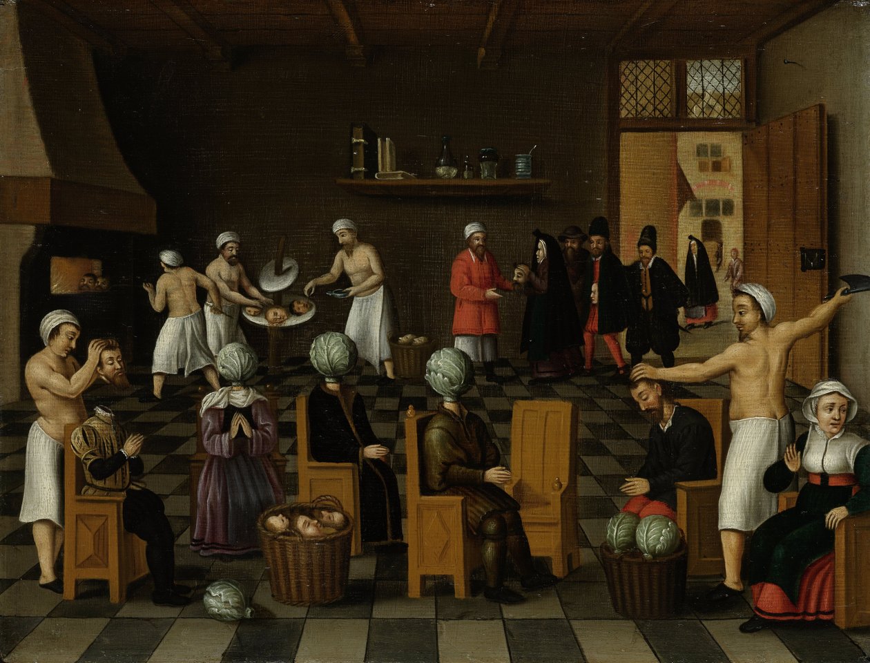 The Legend of the Baker of Eeklo od Cornelis van Dalem  