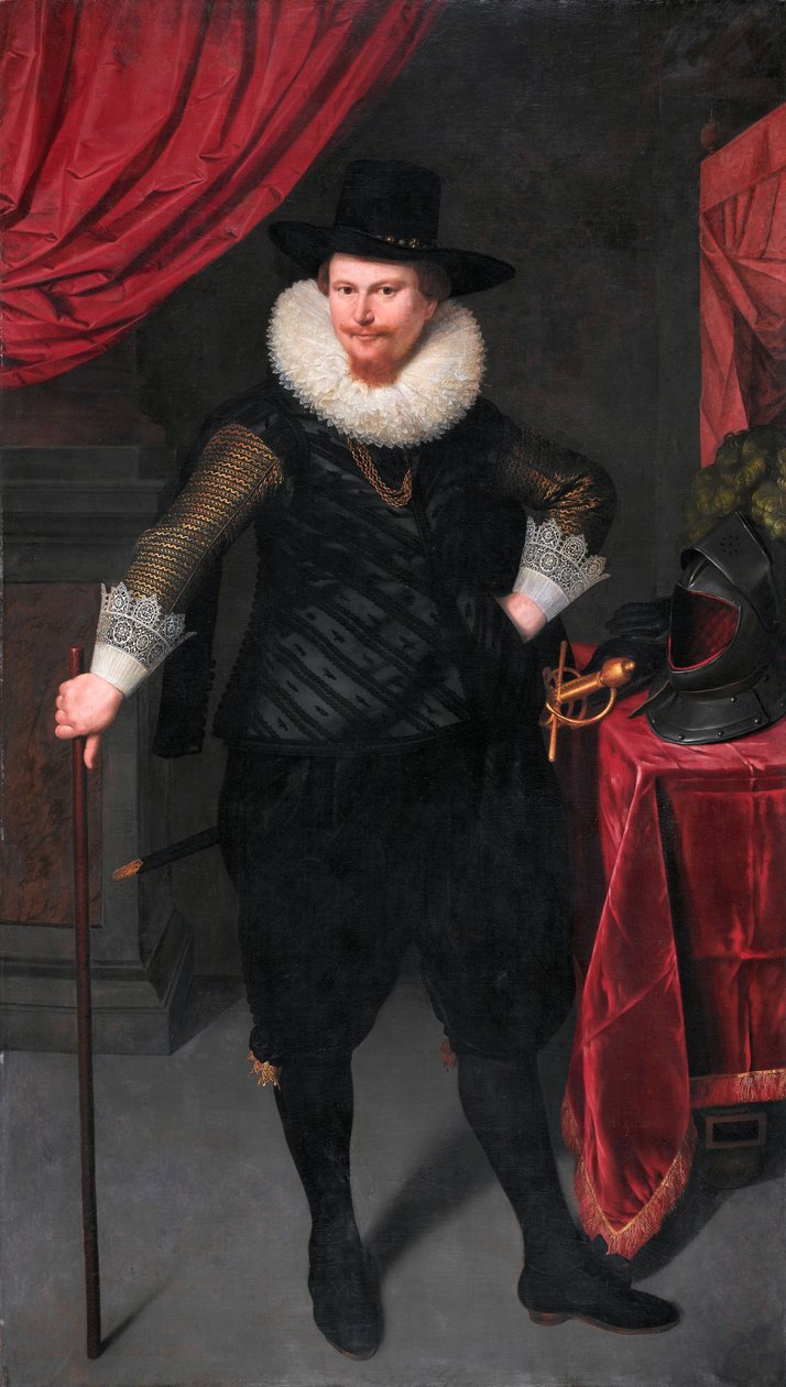 Portrét Laurens Reael (1583-1637) od Cornelis van der Voort