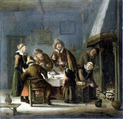 Skupina v interiéru od Cornelis Beelt