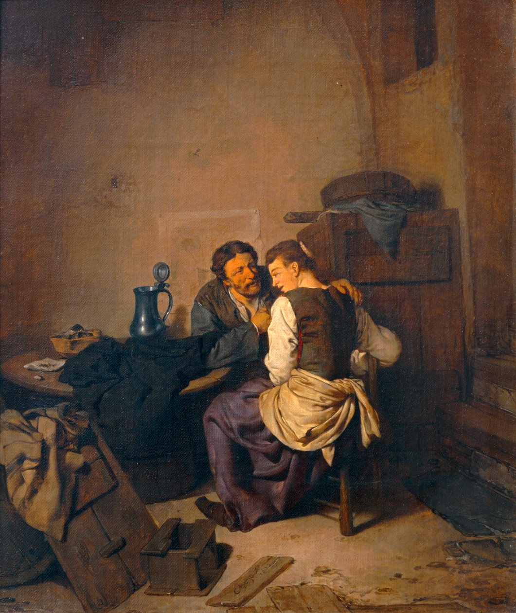 Interieur rustique - rustikální interiér... od Cornelis Bega