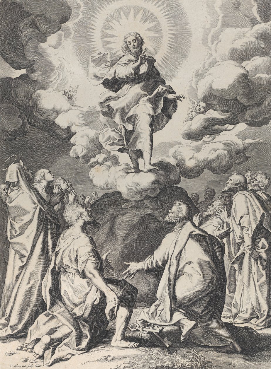 Nanebevstoupení, ca. 1593. od Cornelis Bloemaert