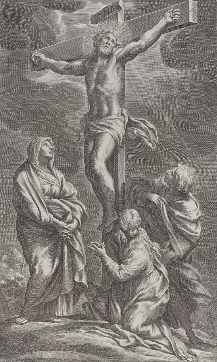 Ukřižování, 1662. od Cornelis Bloemaert