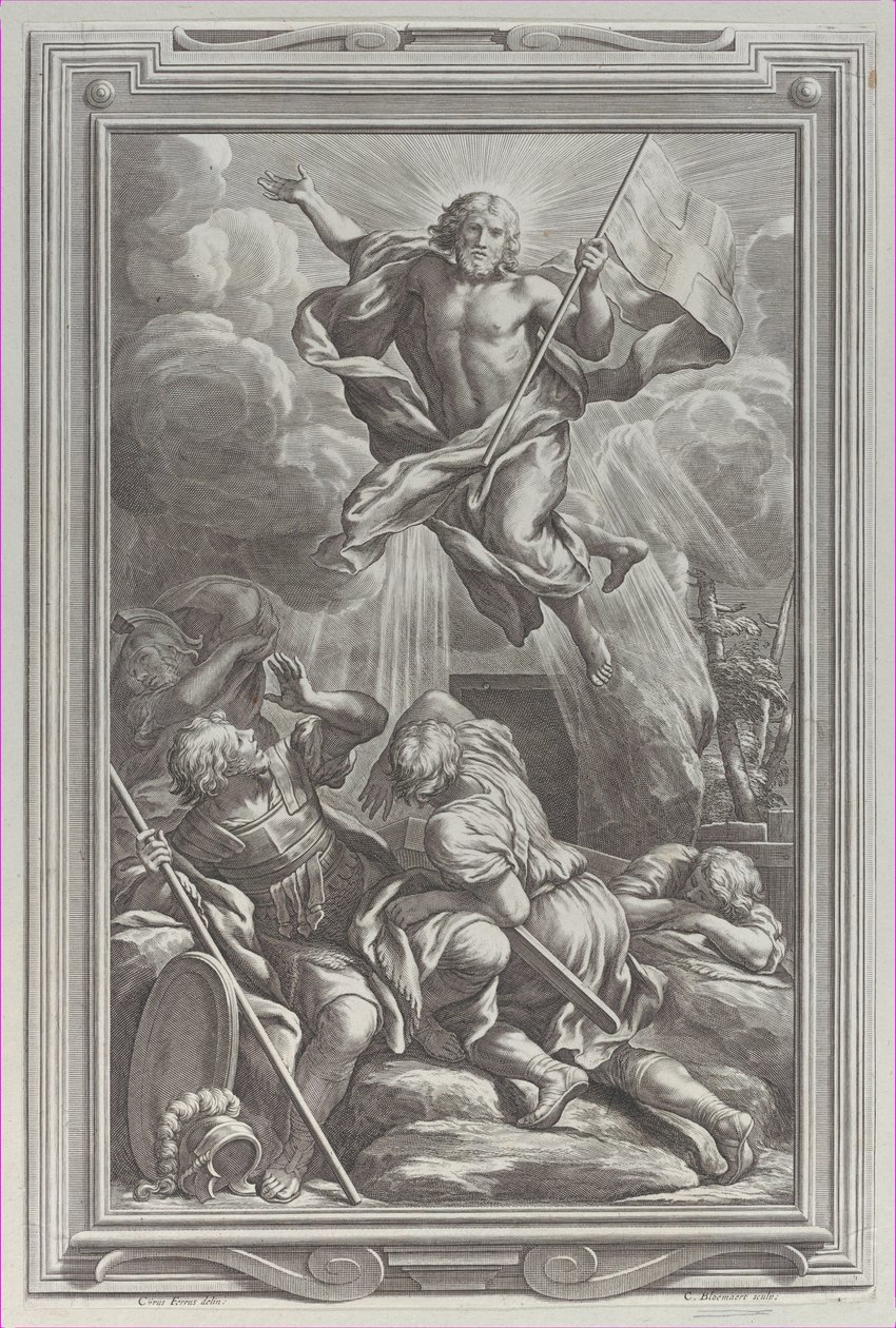 Vzkříšení, 1662. od Cornelis Bloemaert