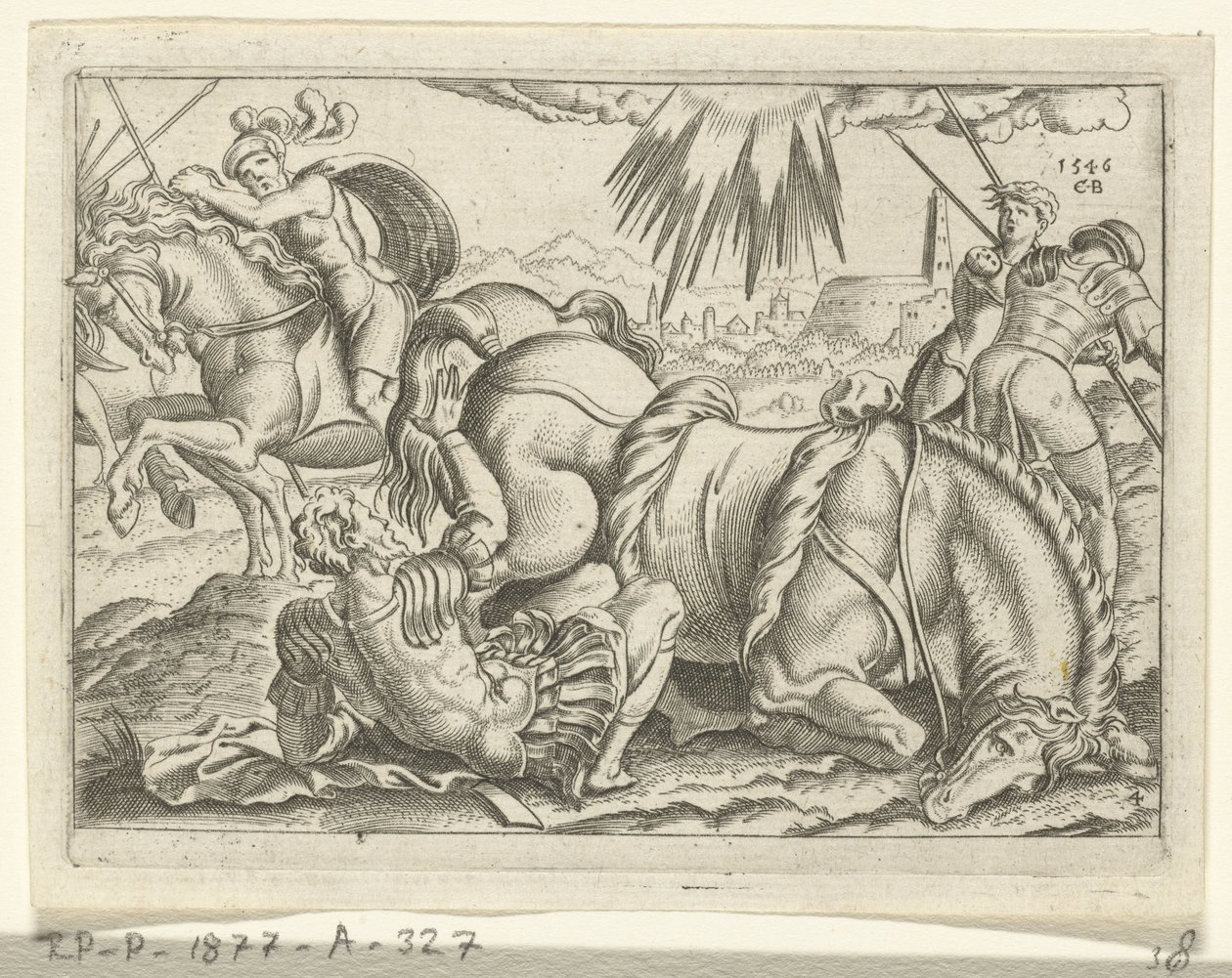 Obrácení Pavla The Life of Paul (název série) od Cornelis Bos