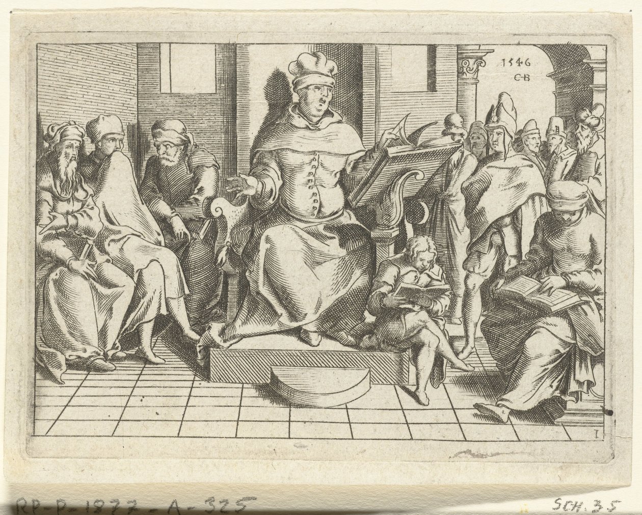 Pavel jako učedník The Life of Paul (název série) od Cornelis Bos