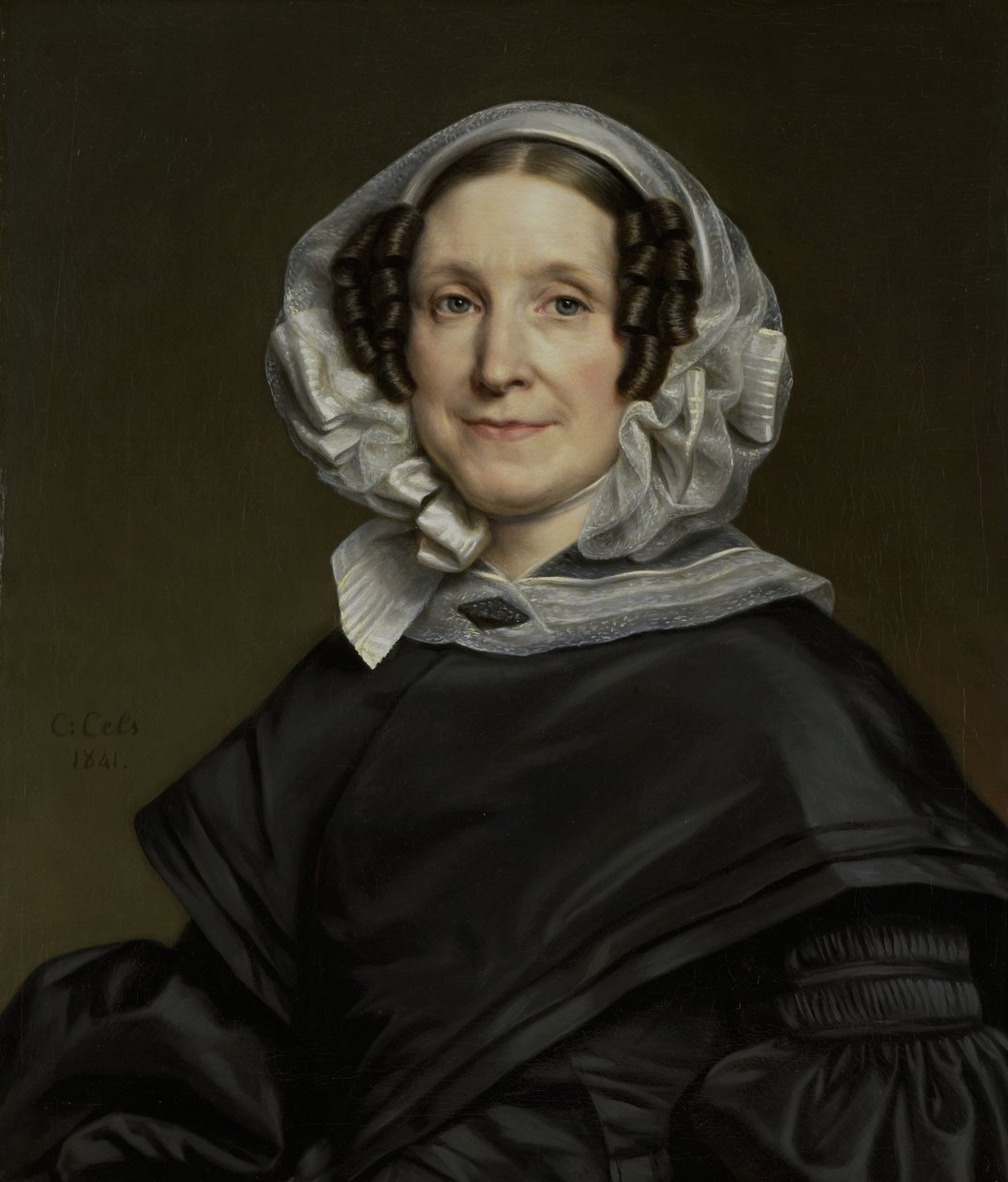 Aryna z hrnce (1786-1850). Manželka N. J. A. C. Hoffmanna od Cornelis Cels (signed by artist)