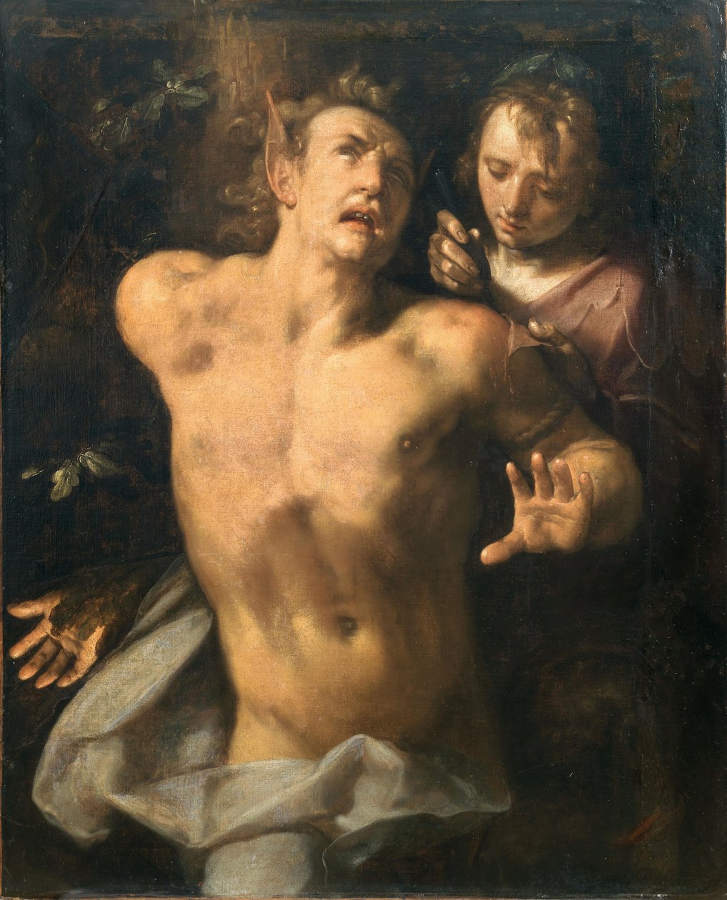 Stahování Marsyas. od Cornelis Cornelisz. Haarlem van