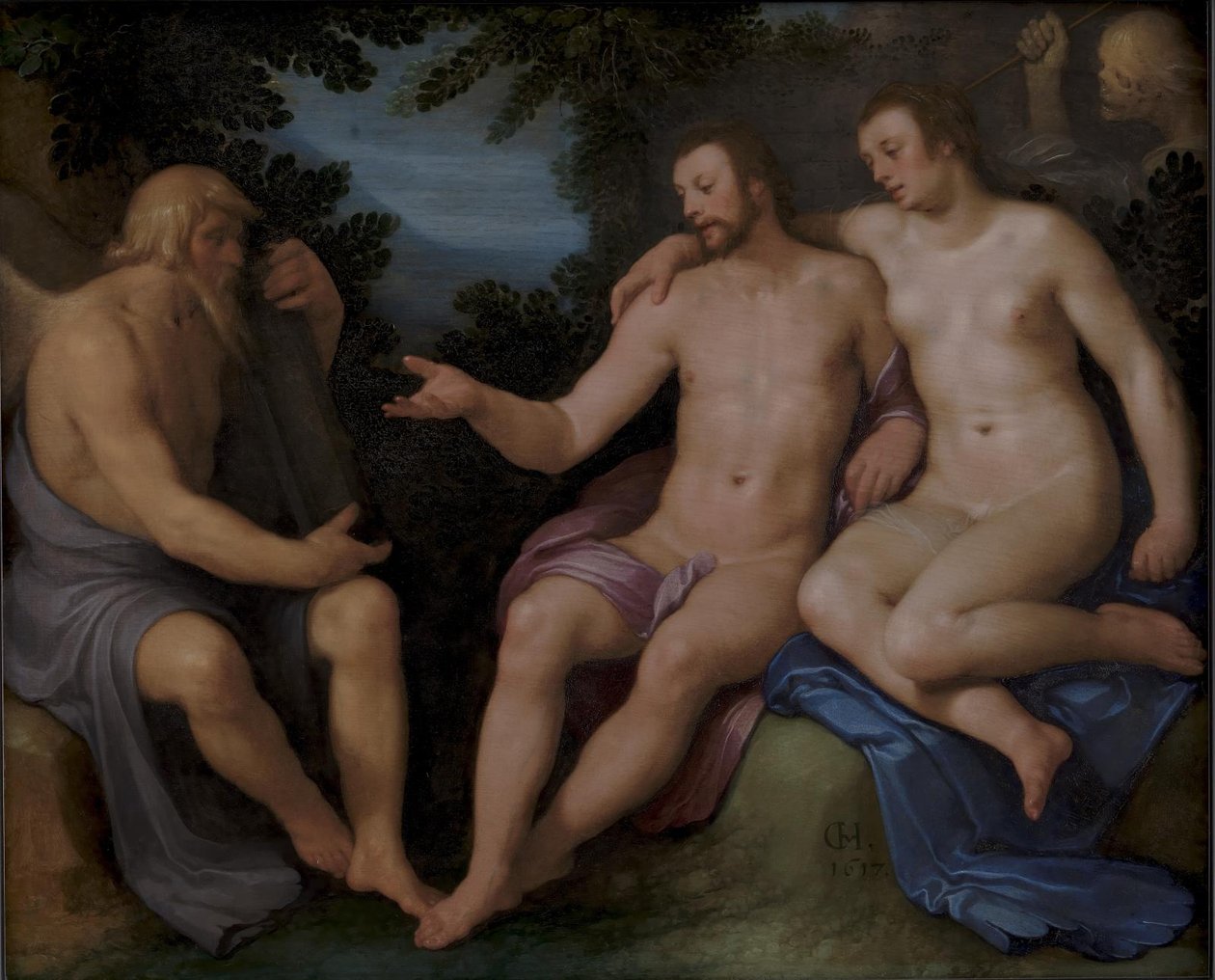 Alegorie na krátkost života od Cornelis Cornelisz. van Haarlem