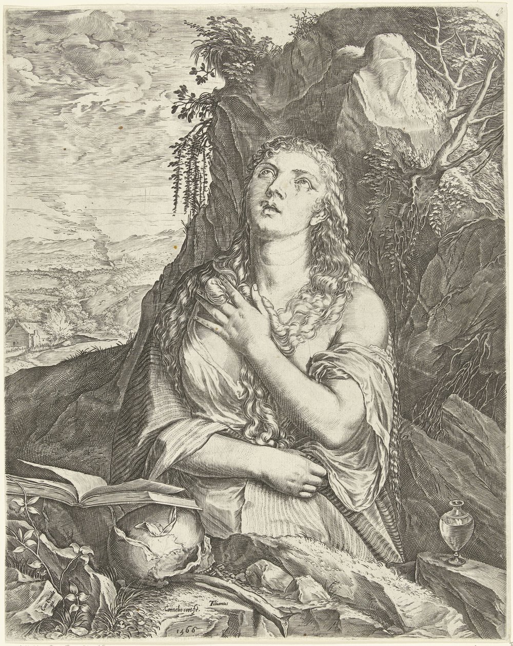 Autor: Boetvaardige Maria Magdalena od Cornelis Cort
