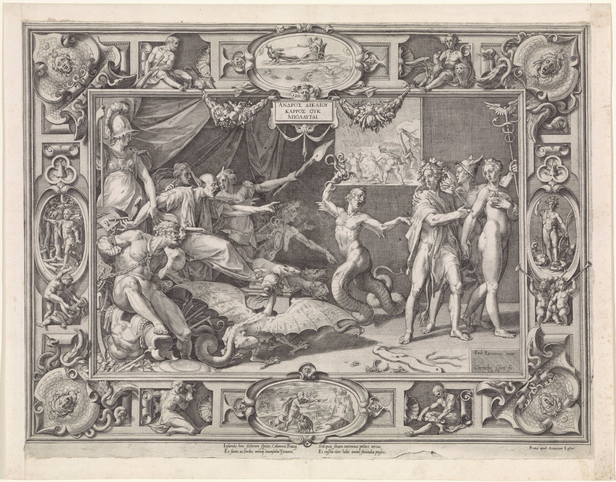 Laster van Apelles od Cornelis Cort