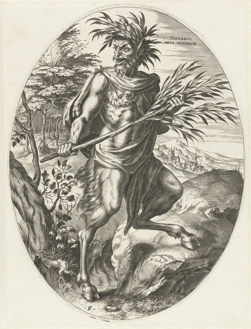 Sylvanus Bohové zemědělství (název série) od Cornelis Cort