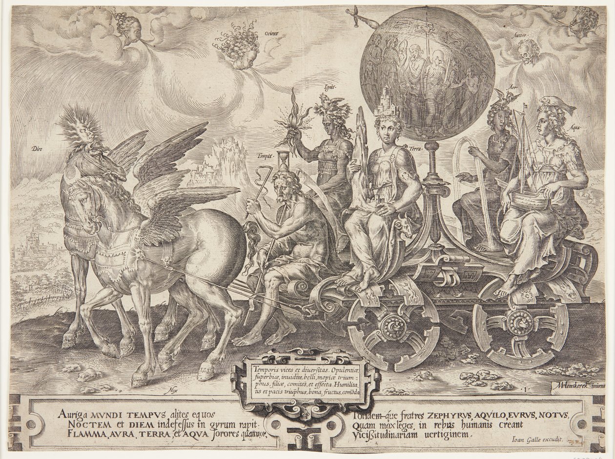 Triumf světa od Cornelis Cort