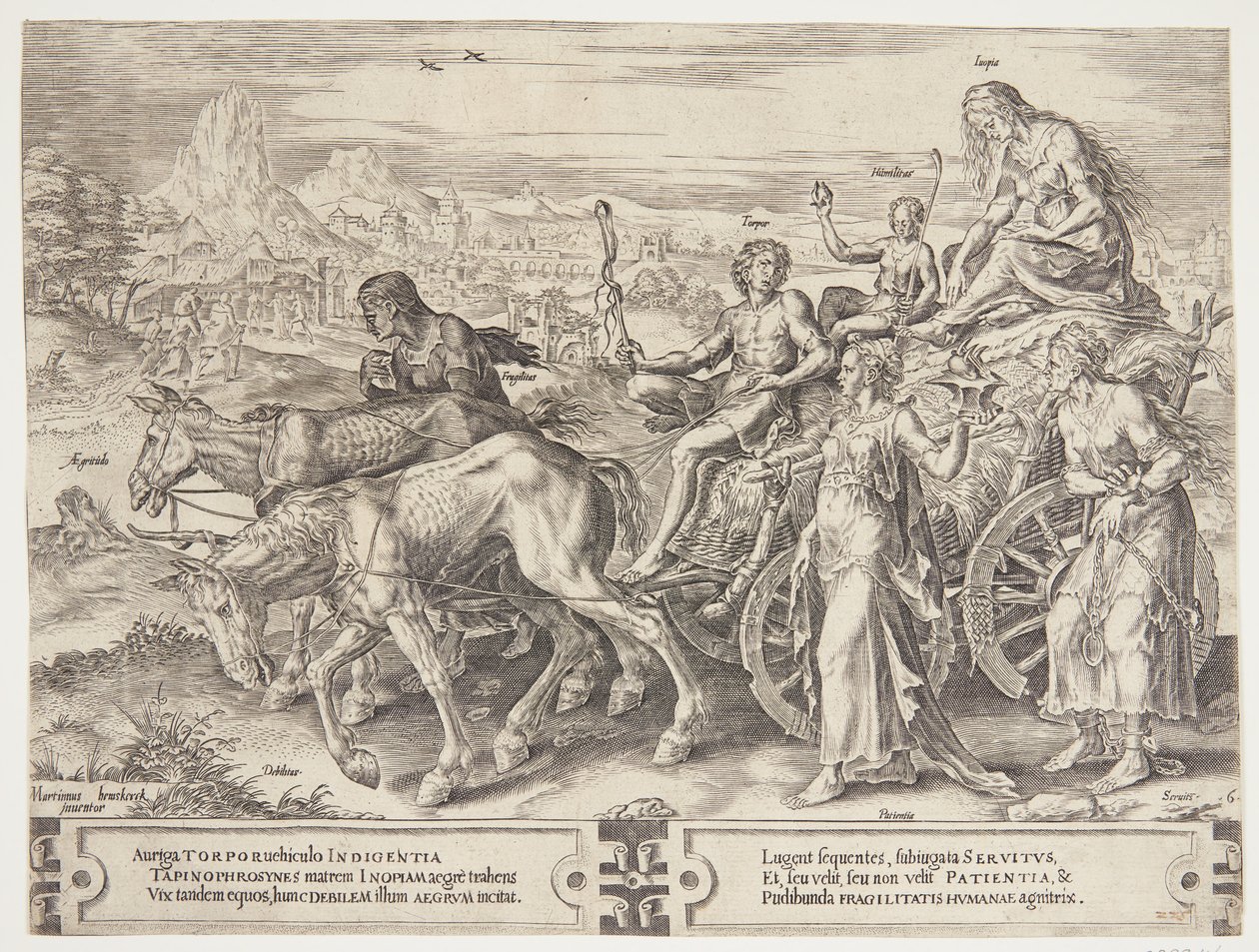 Triumf chtění od Cornelis Cort