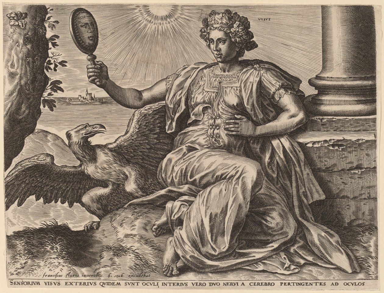 Všechno od Cornelis Cort after Frans Floris I