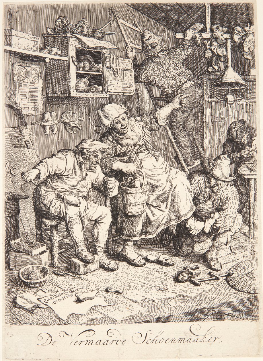 Švec od Cornelis Dusart