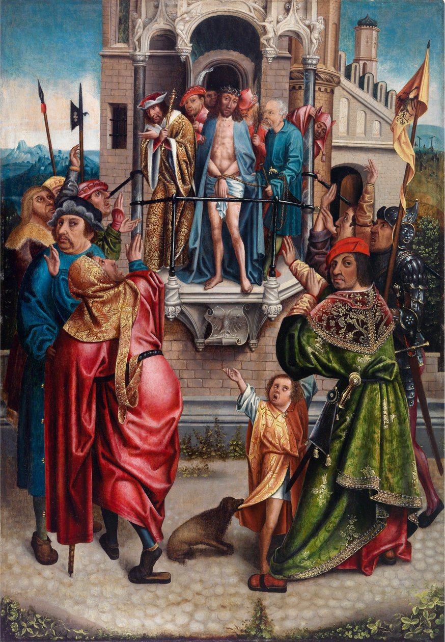 Ecce homo, Engebrechtsz., Cornelis (asi 1462-1527). Olej na dřevě. Rozměr: 91 x 63 cm. Soukromá sbírka od Cornelis Engelbrechtsen