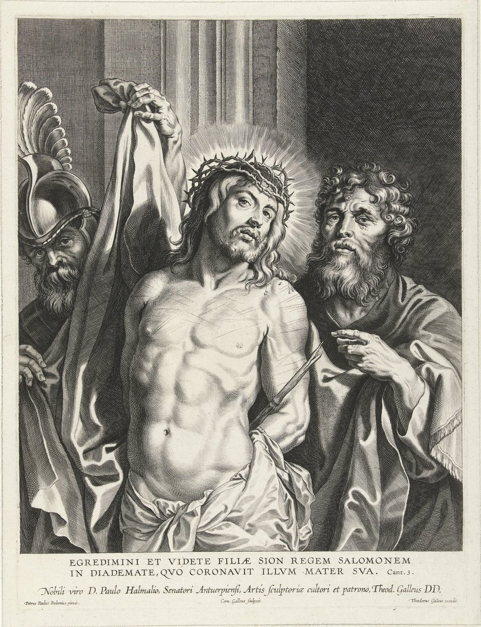 Kristus ukázaný lidem (Ecce Homo) od Cornelis Galle (I)