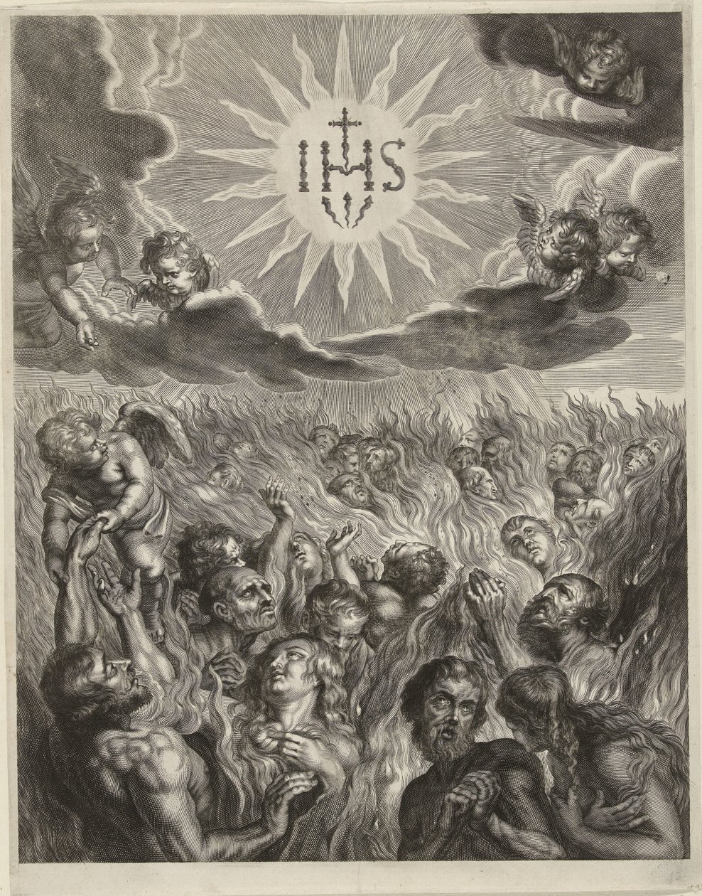 Lidé v očistci od Cornelis Galle (I)