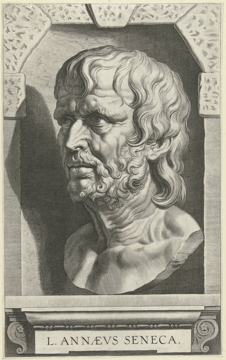 Portretbuste van Seneca od Cornelis Galle (I)