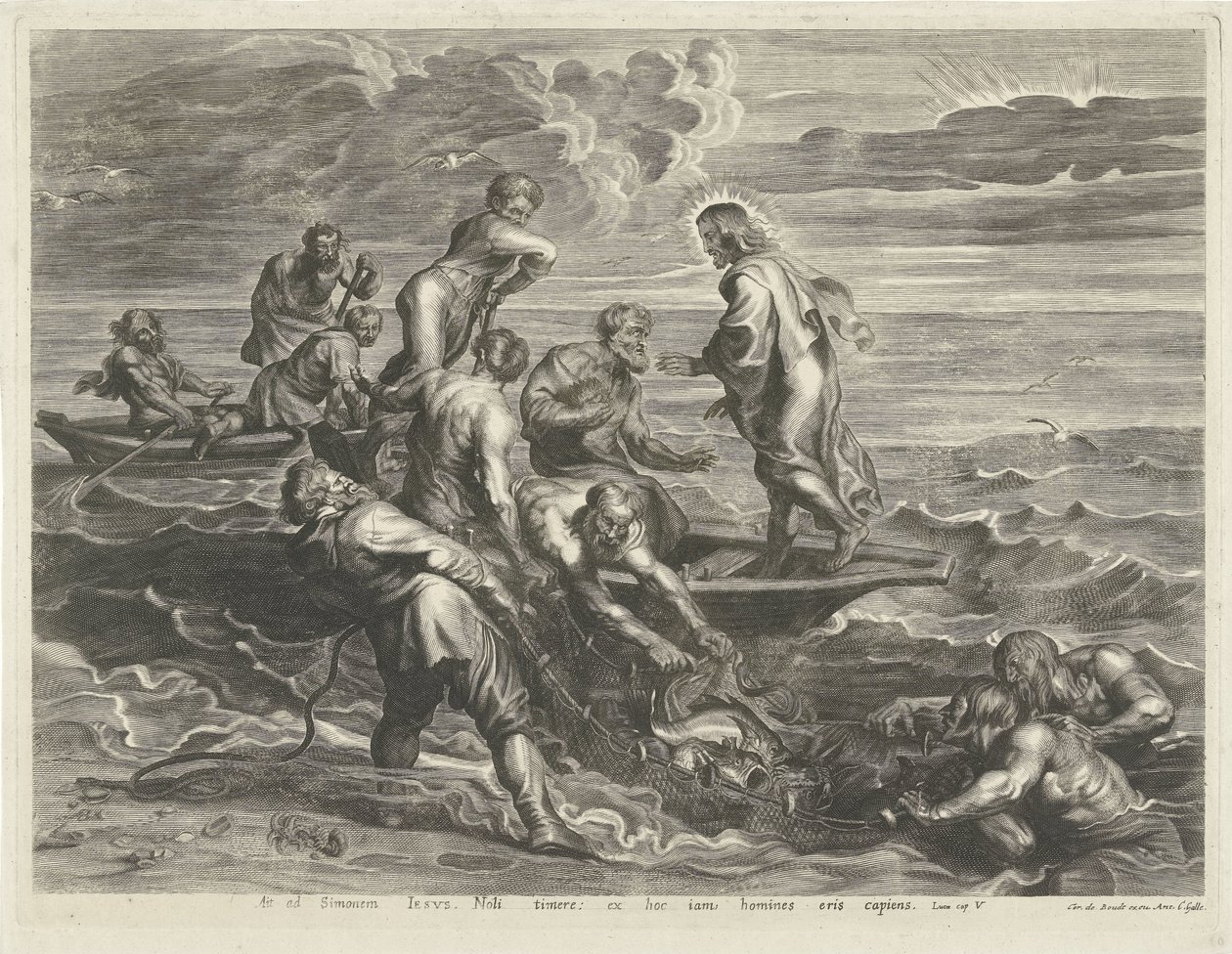 Zázračný úlovek od Cornelis Galle (I)