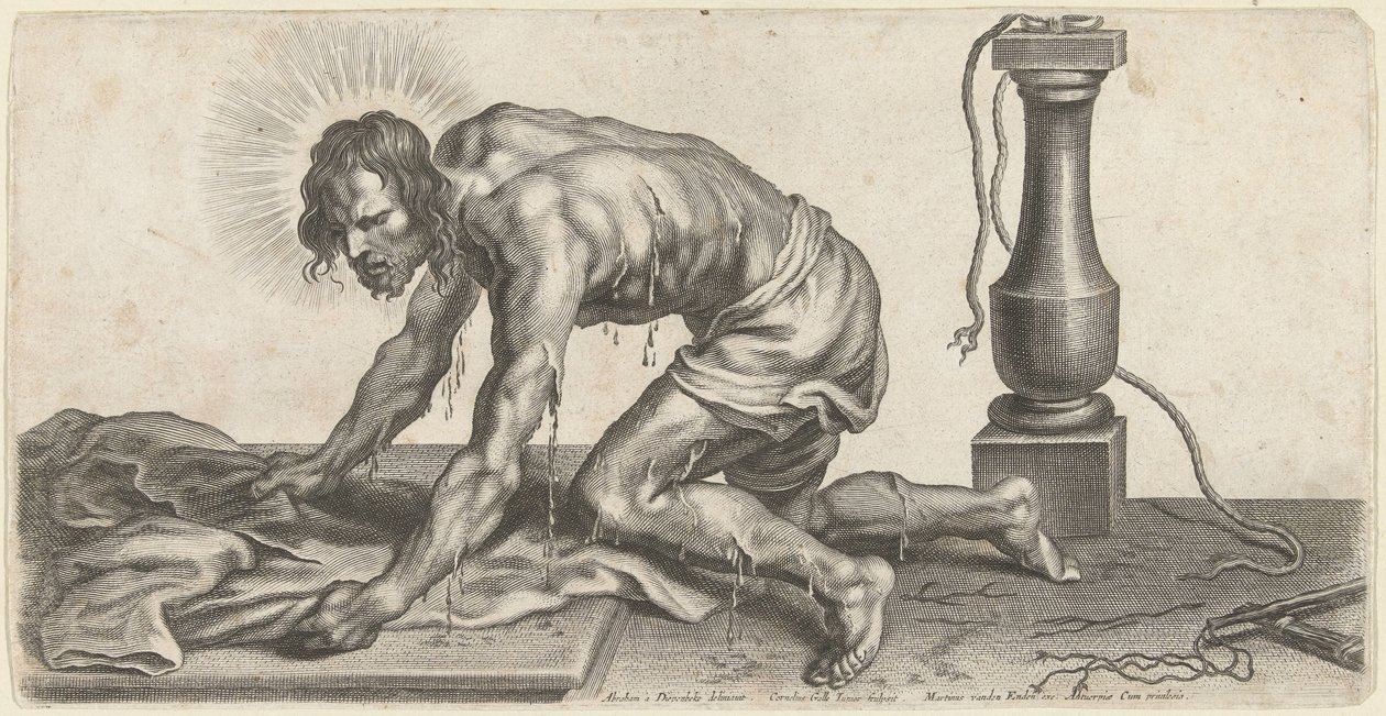 Kristus po bičování od Cornelis Galle (II)