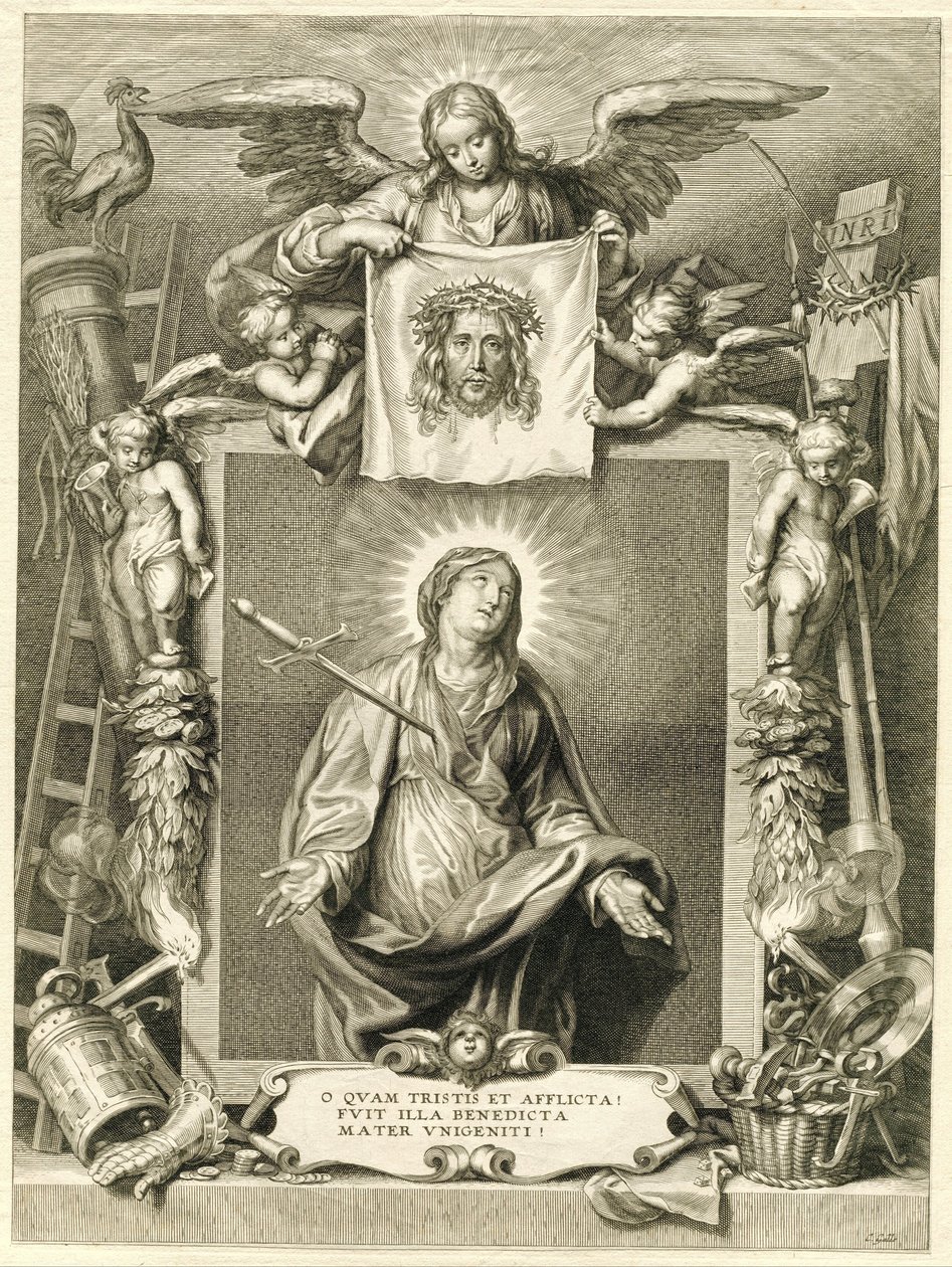 Marie v Mater Dolorosa od Cornelis Galle (II)