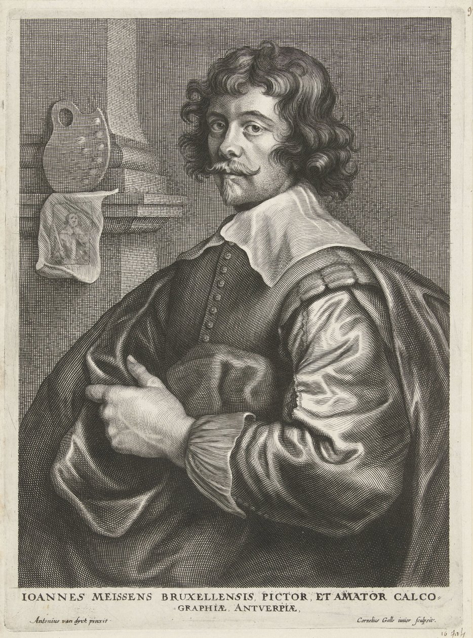 Portrét Joannes Meyssenové od Cornelis Galle (II)