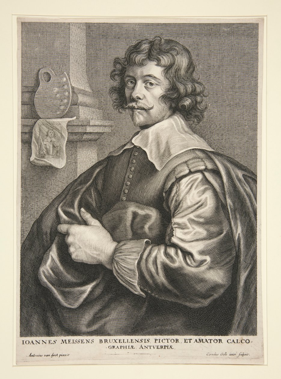 Joannes Meisens, malíř a vydavatel v Bruselu od Cornelis Galle II