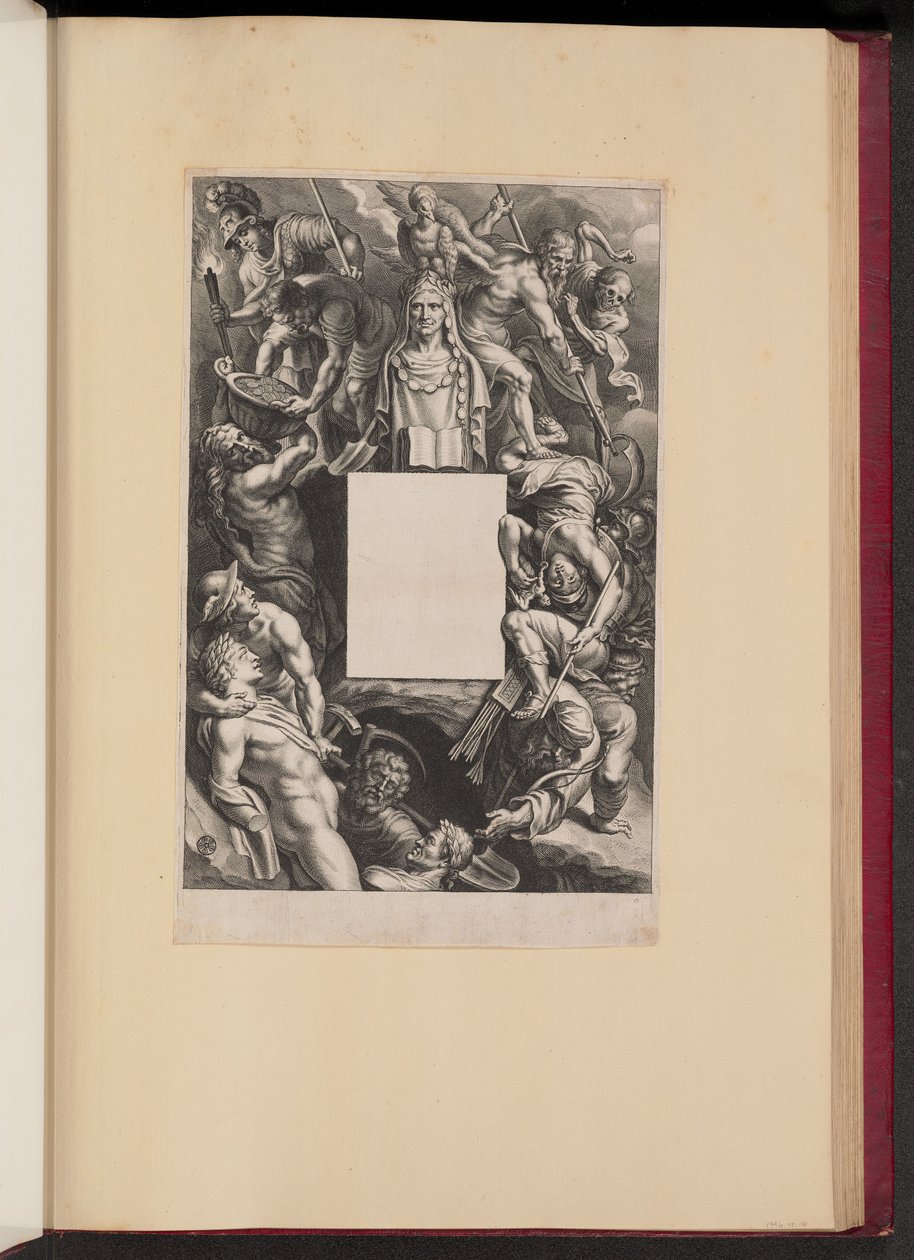 Titulní strana pro Hubert Goltzius, Památky římské a řecké antiky (Opera Omnia, I) od Cornelis Galle I after Sir Peter Paul Rubens