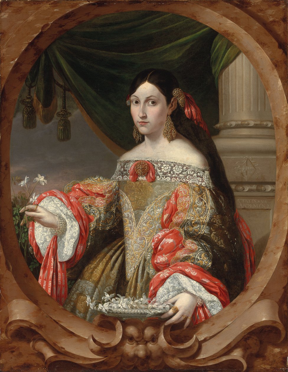 Portrét dámy, 1682 od Cornelis III Schut