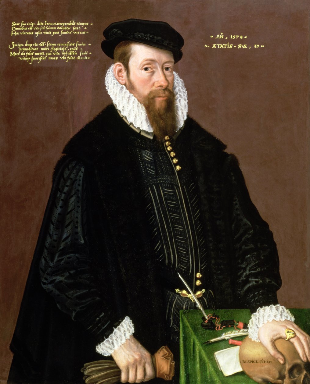 Portrét Thomase Peada, 1578 od Cornelis Ketel