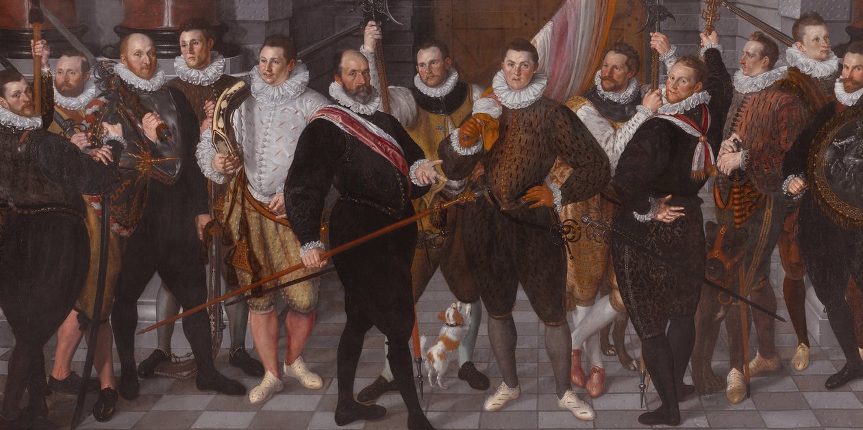 Rota kapitána Dircka Jacobsze Rosecranse a poručíka Pauwa od Cornelis Ketel
