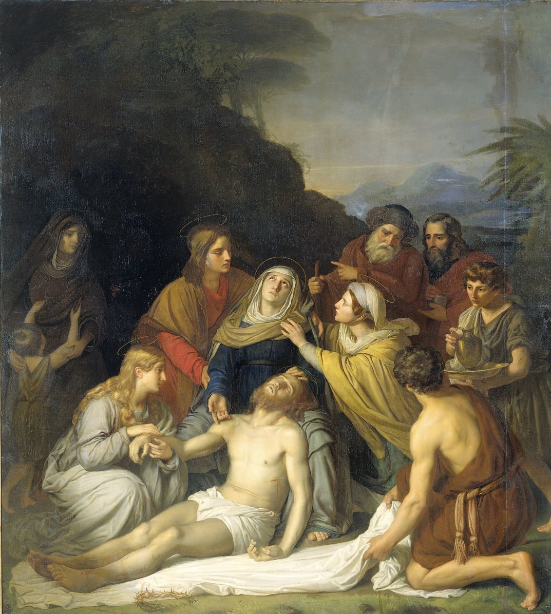 Pohřeb od Cornelis Kruseman