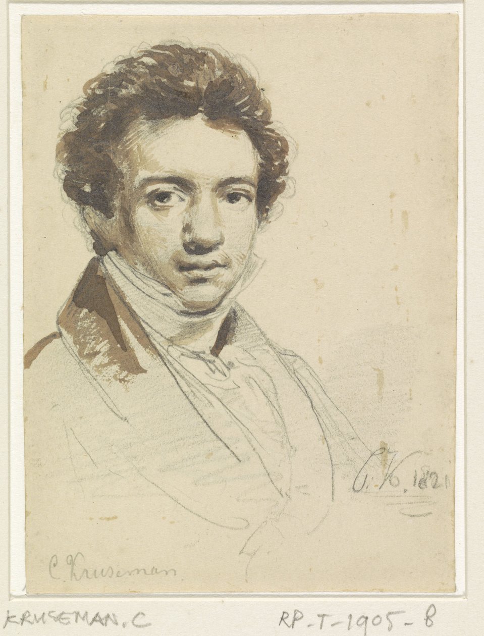 Autoportrét od Cornelis Kruseman