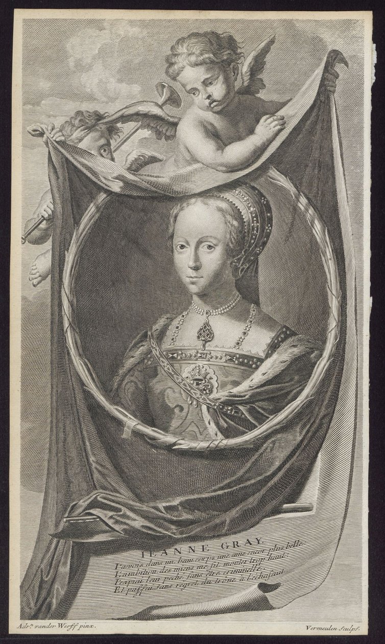 Jane Greyová, 1697 od Cornelis Martinus Vermeulen