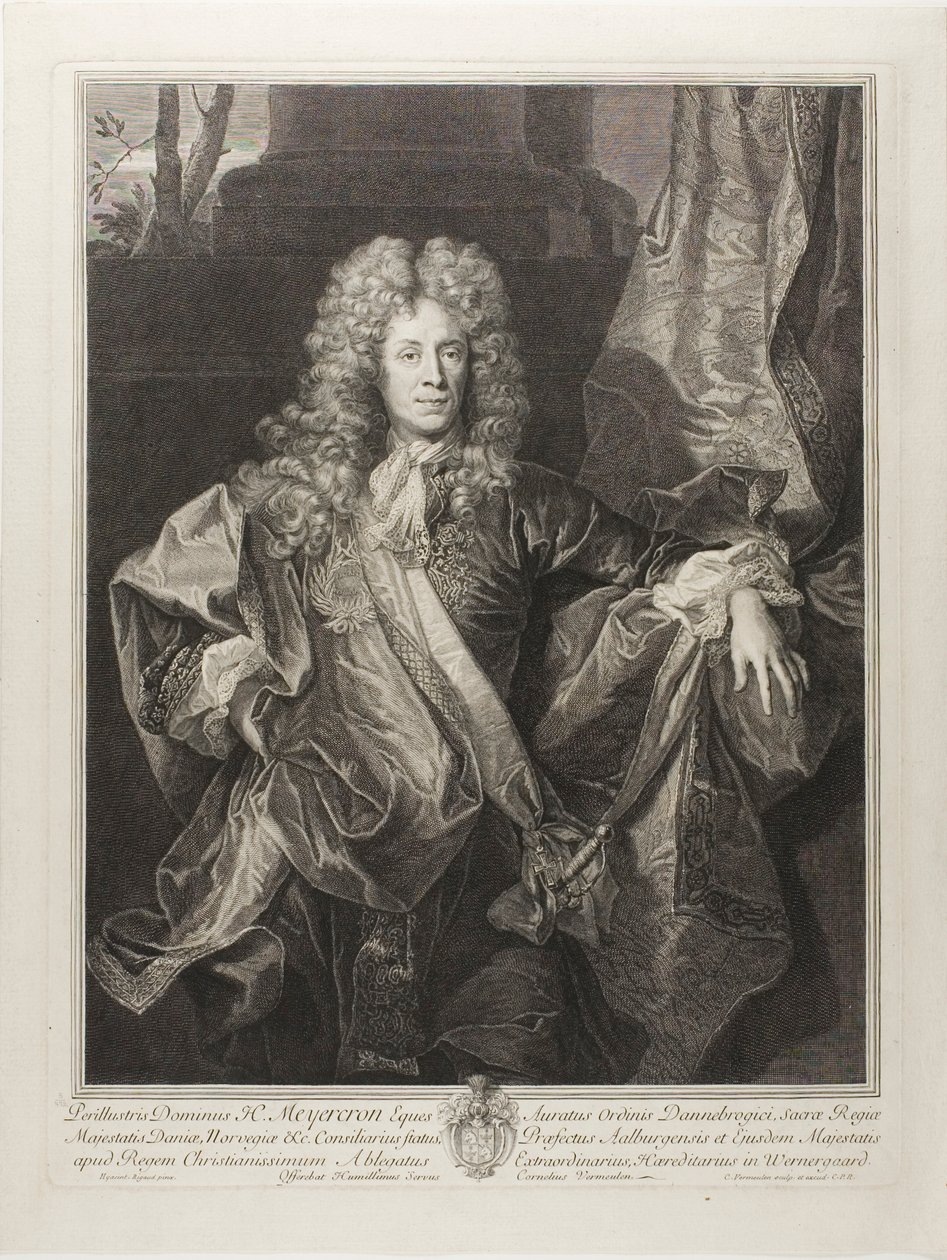 Portrét Henninga Meyercrona od Cornelis Martinus Vermeulen