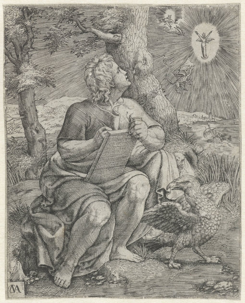 Jana Evangelisty Čtyři evangelisté (název série) od Cornelis Massijs